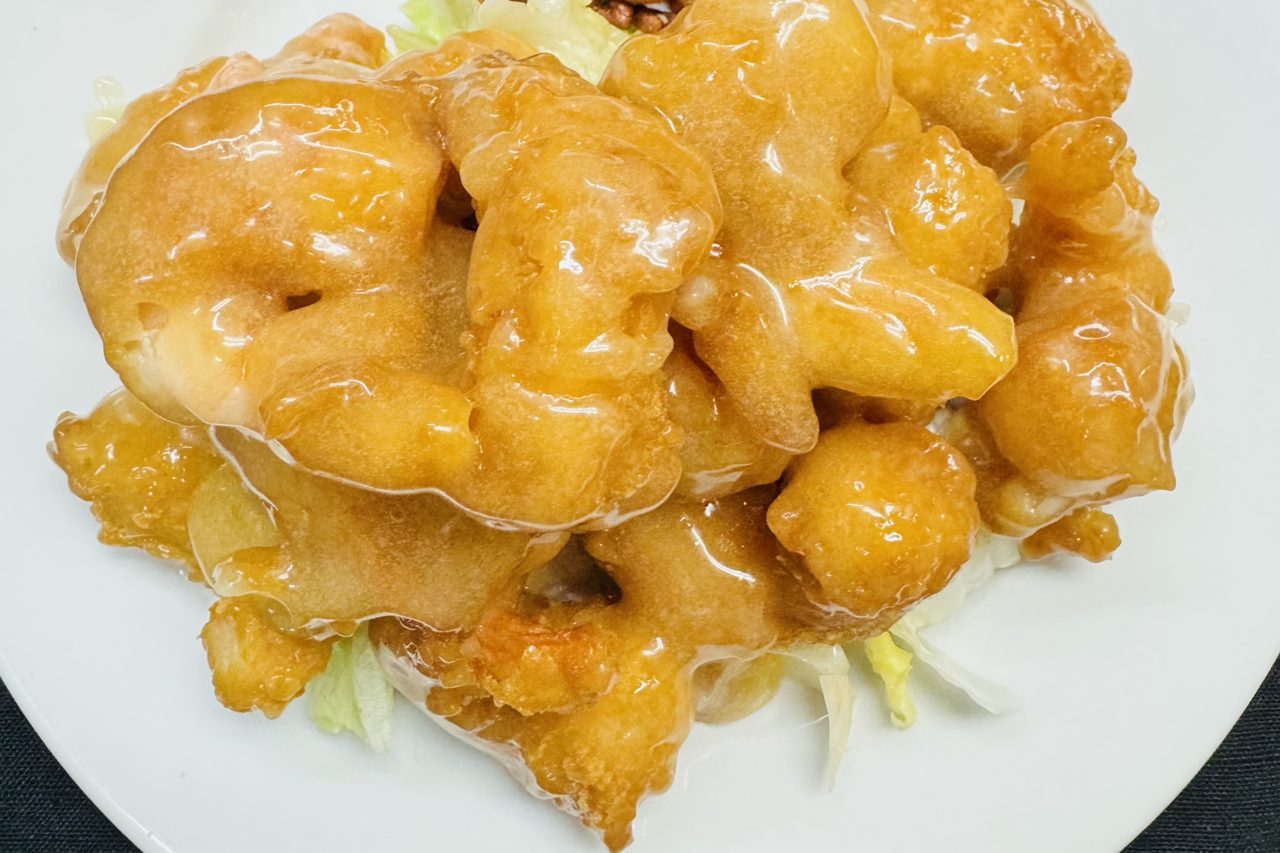 Honey Walnut Prawns at Big Fish Chinese Cafe